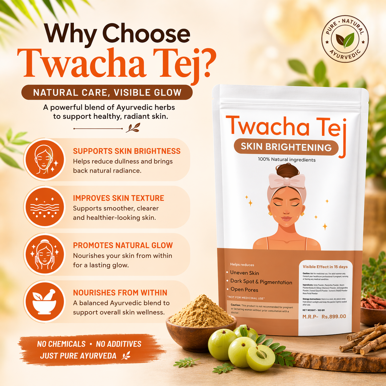 Superfood Twacha Tej Mix Blend