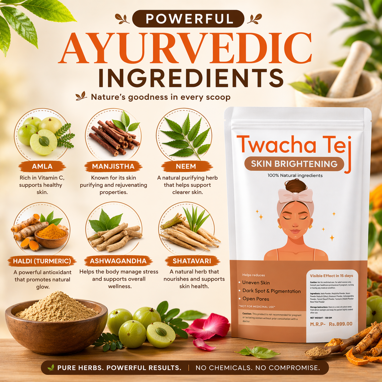 Superfood Twacha Tej Mix Blend