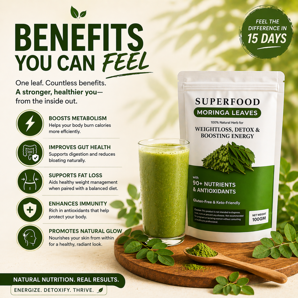 The Nature Axe Superfood Moringa Powder