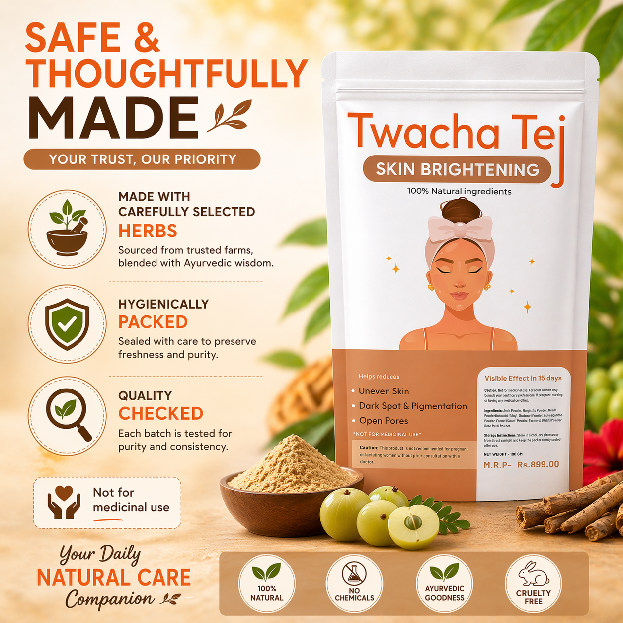 Superfood Twacha Tej Mix Blend
